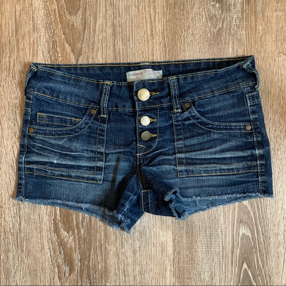 Dark Wash Jean Shorts